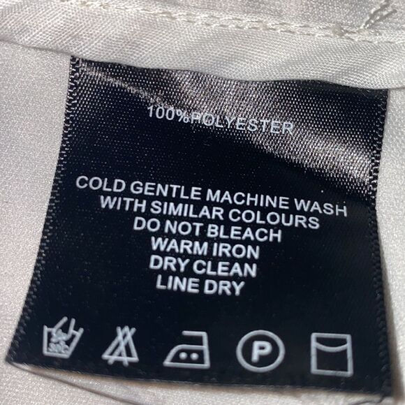 MANIERE DE VOIR Light Pink Waterproof Tie Waist Rain Jacket-S - Picture 7 of 7